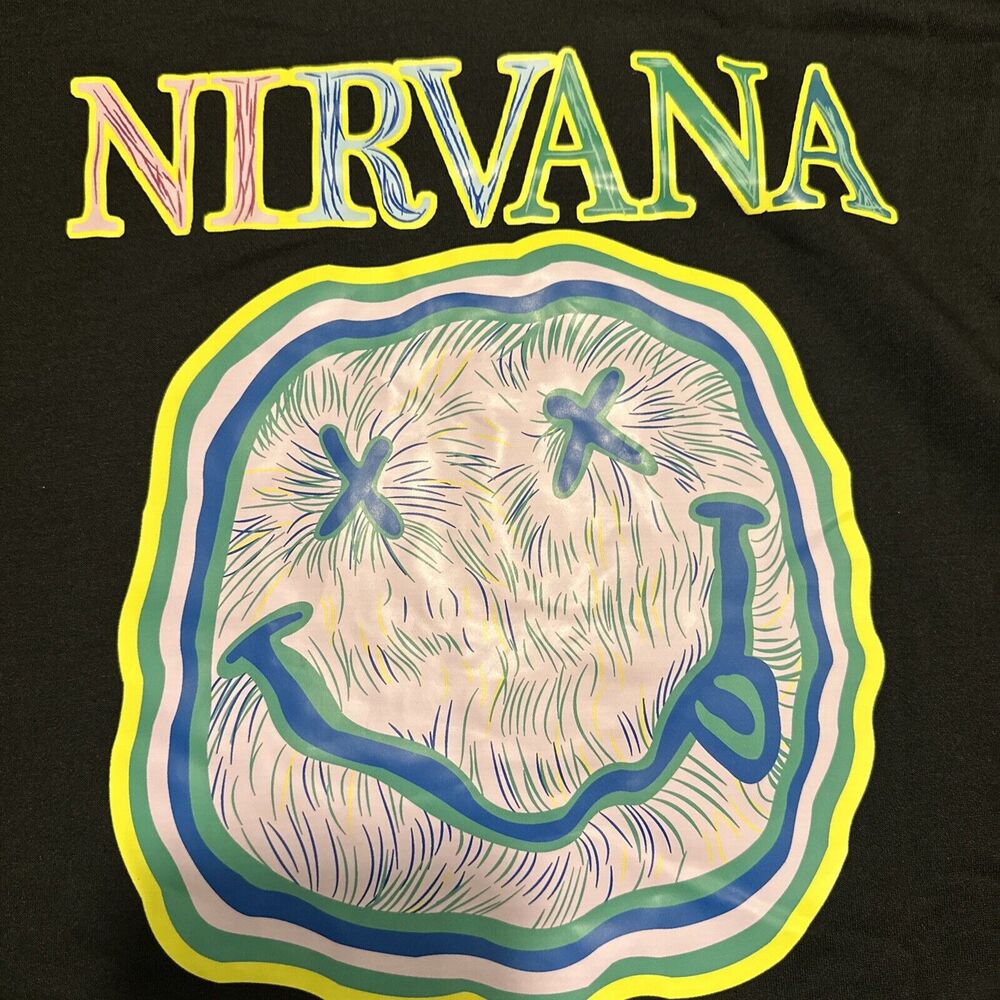 Super Sick!!!! So Cute! Nirvana Hoodie Crop Top Y2K Forever!